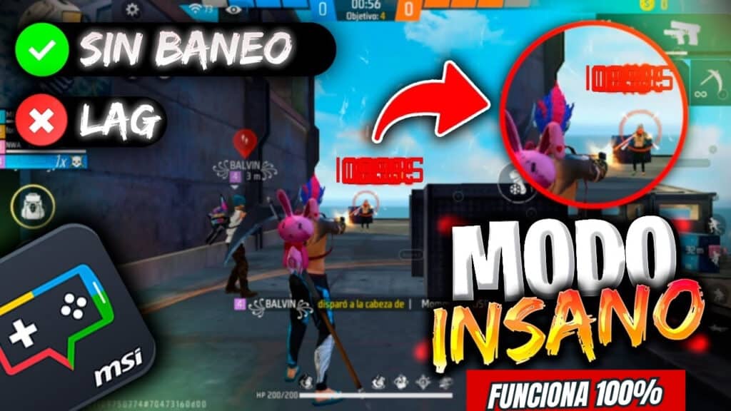 como configurar msi app player para free fire 2023