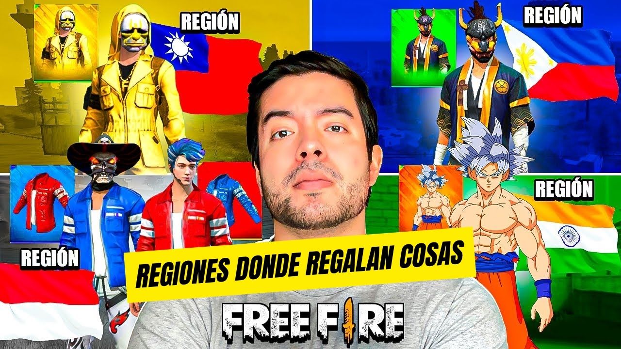 Regiones Donde Regalan Cosas Free Fire 2024