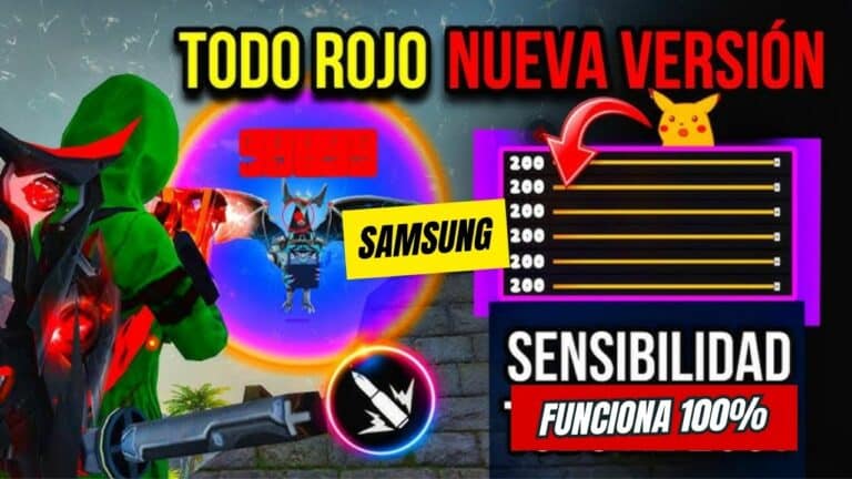 sensibilidad para free fire samsung a32 sin dpi 2024