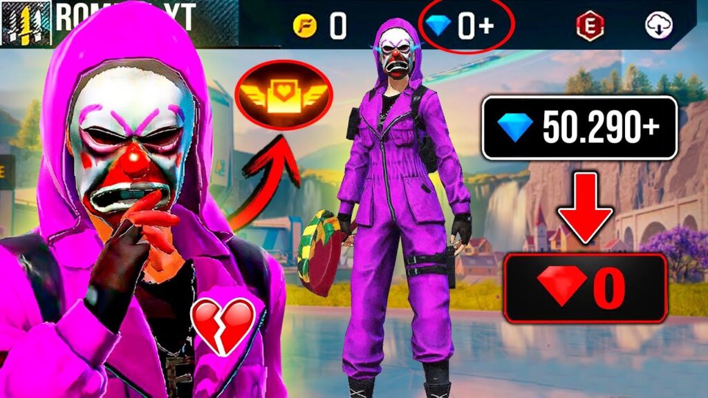 youtuber se infiltró en la cuenta de su ex en Free Fire
